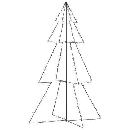 Christmas Cone Tree 240 LEDs Indoor and Outdoor 118x180 cm