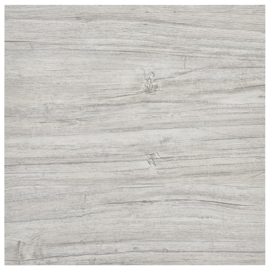 Self-adhesive Flooring Planks 20 pcs PVC 1.86 m² Light Grey