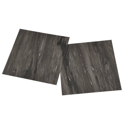 Self-adhesive Flooring Planks 20 pcs PVC 1.86 m² Dark Grey