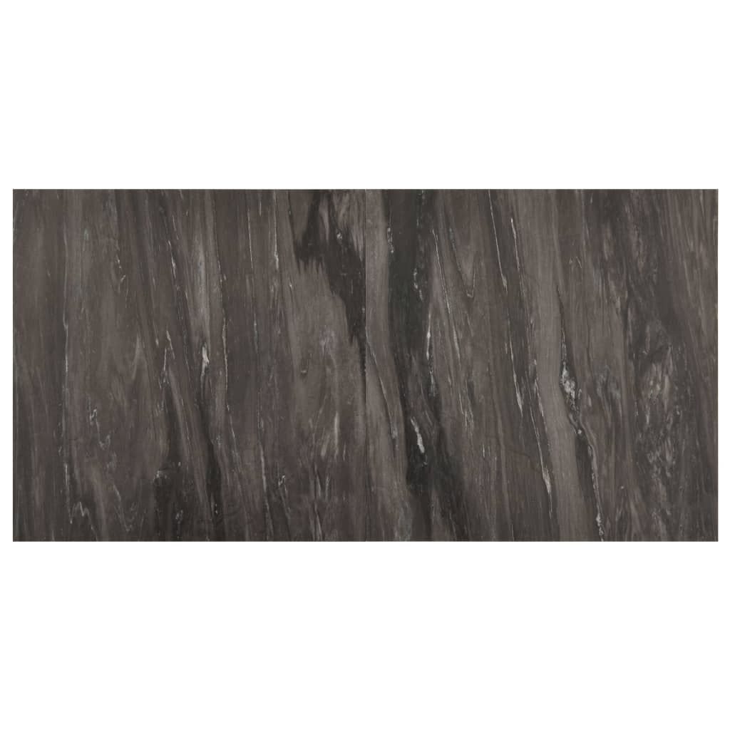 Self-adhesive Flooring Planks 20 pcs PVC 1.86 m² Dark Grey