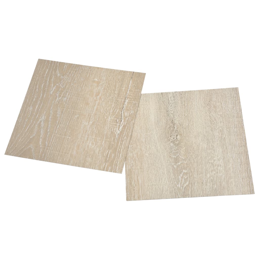 Self-adhesive Flooring Planks 20 pcs PVC 1.86 m² Beige