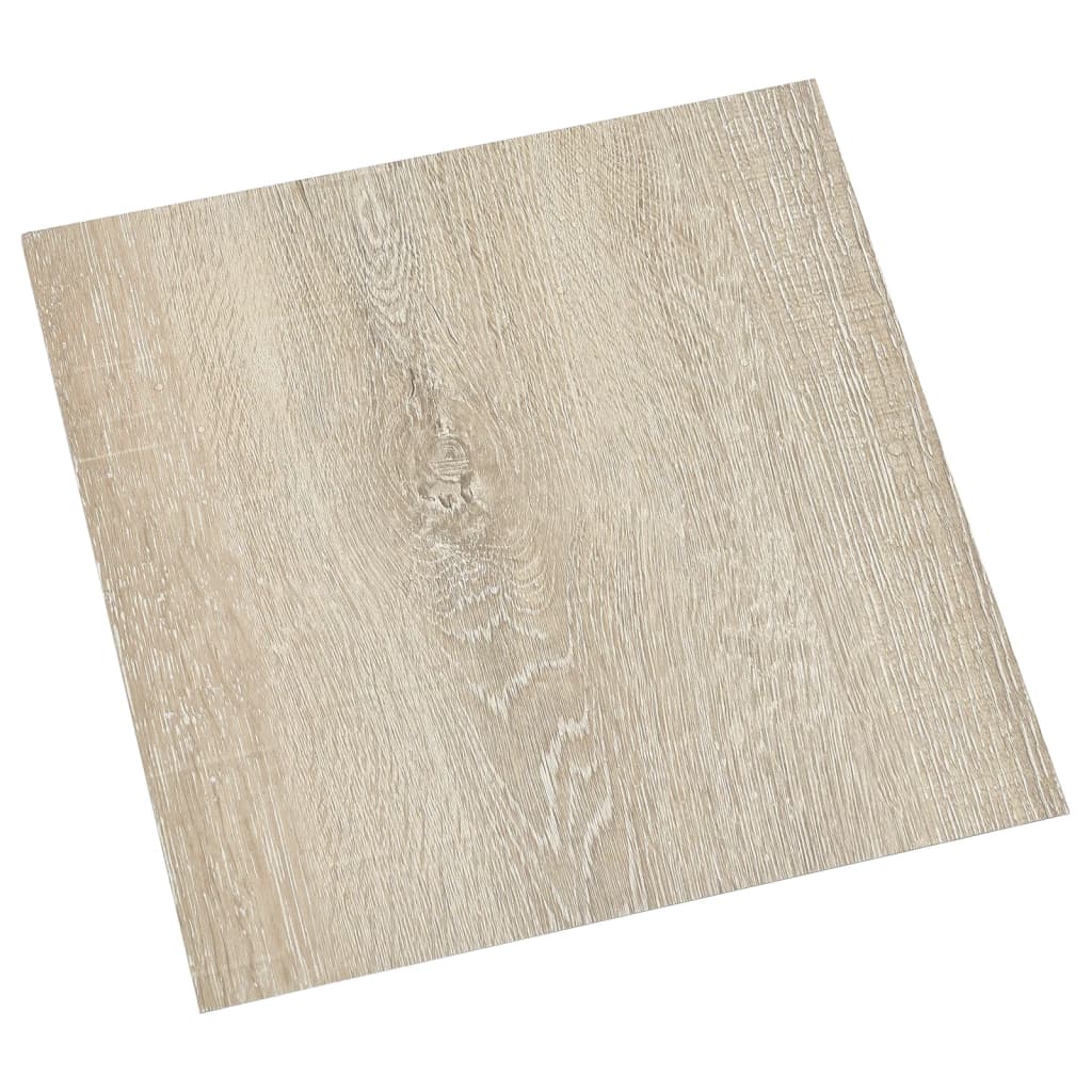 Self-adhesive Flooring Planks 20 pcs PVC 1.86 m² Beige