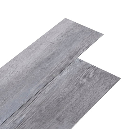 Self-adhesive PVC Flooring Planks 5.21 m? 2 mm Matt Wood Grey