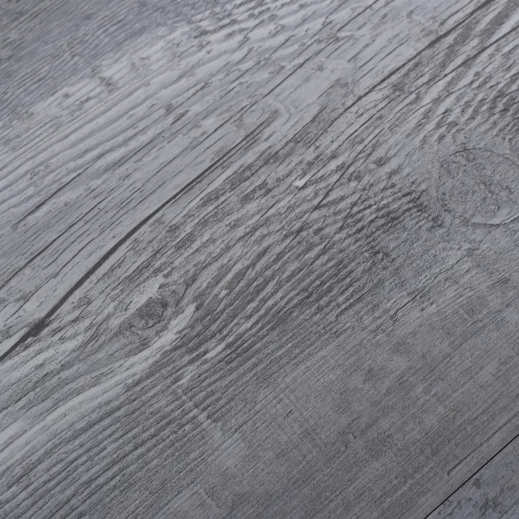 Self-adhesive PVC Flooring Planks 5.21 m? 2 mm Matt Wood Grey