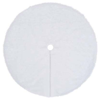 Christmas Tree Skirt White 90 cm Faux