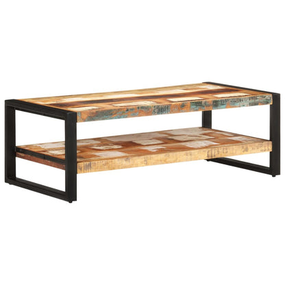 Coffee Table 120x60x40 cm Solid Reclaimed Wood