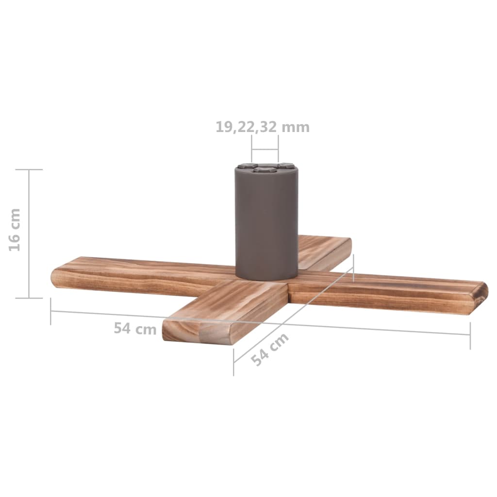 Christmas Tree Stand 54x54x16 cm