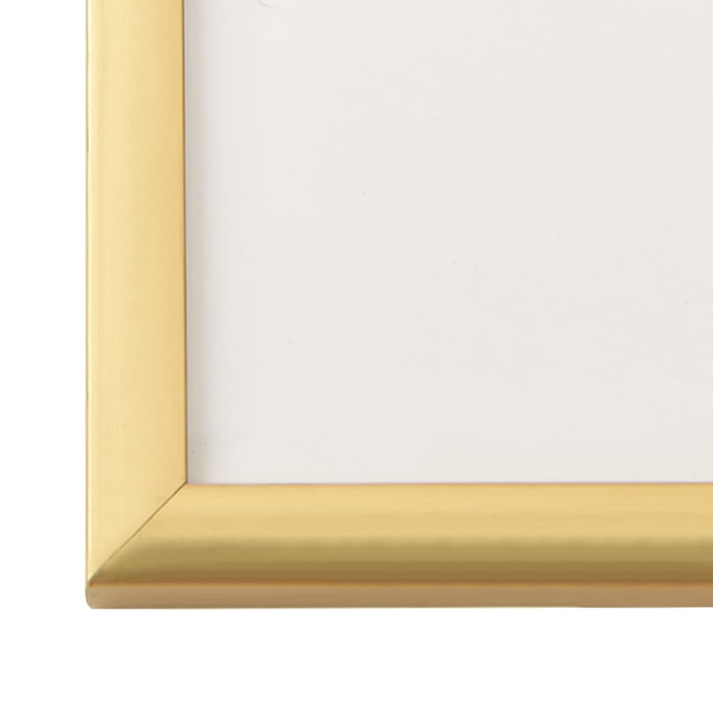 Photo Frames Collage 5 pcs for Wall Gold 70x90 cm MDF