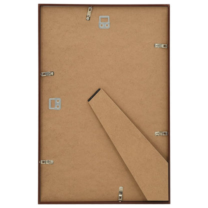 Photo Frames Collage 3 pcs for Wall/Table Bronze 21x29.7 cm MDF