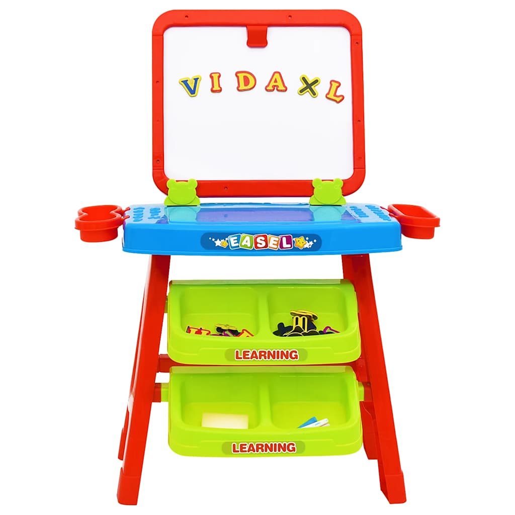 3-1 Children Easel and Learning Desk Play Set