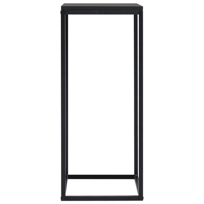 Side Tables 2 pcs Black Steel