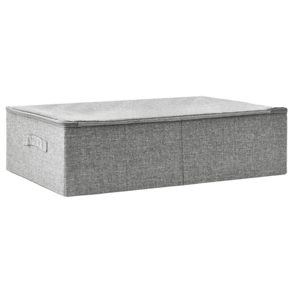 Storage Box Fabric 70x40x18 cm Grey