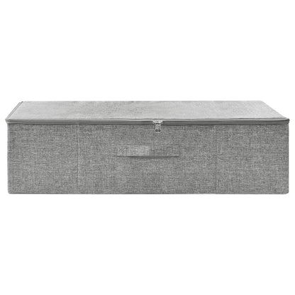 Storage Box Fabric 70x40x18 cm Grey