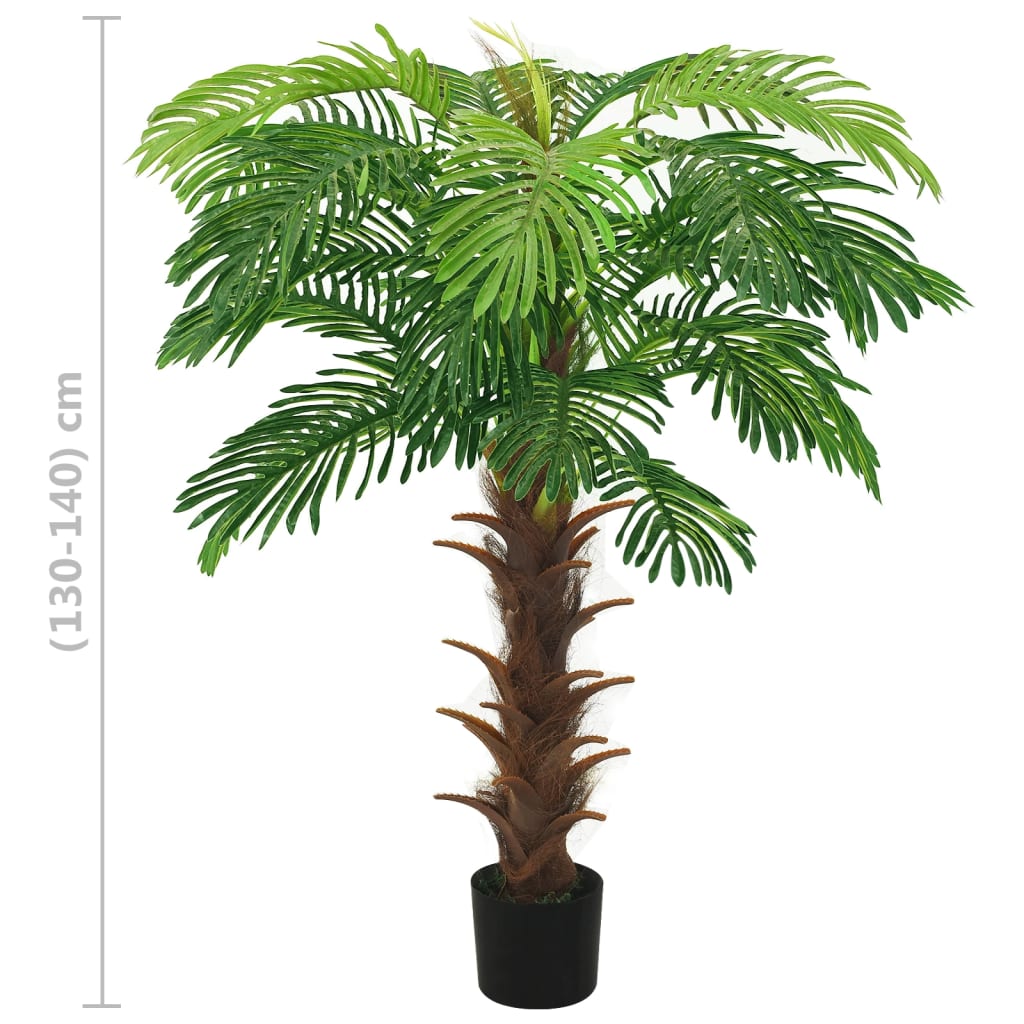 Artificial Cycas Palm with Pot 140 cm Green