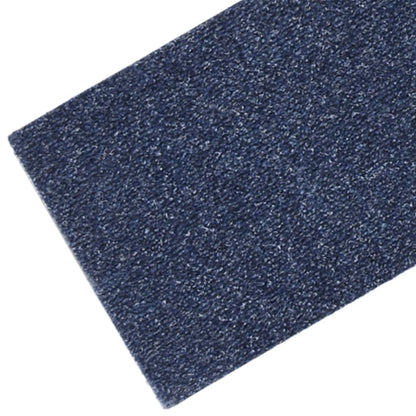 Self-adhesive Stair Mats Rectangular 15 pcs 76x20 cm Grey Blue