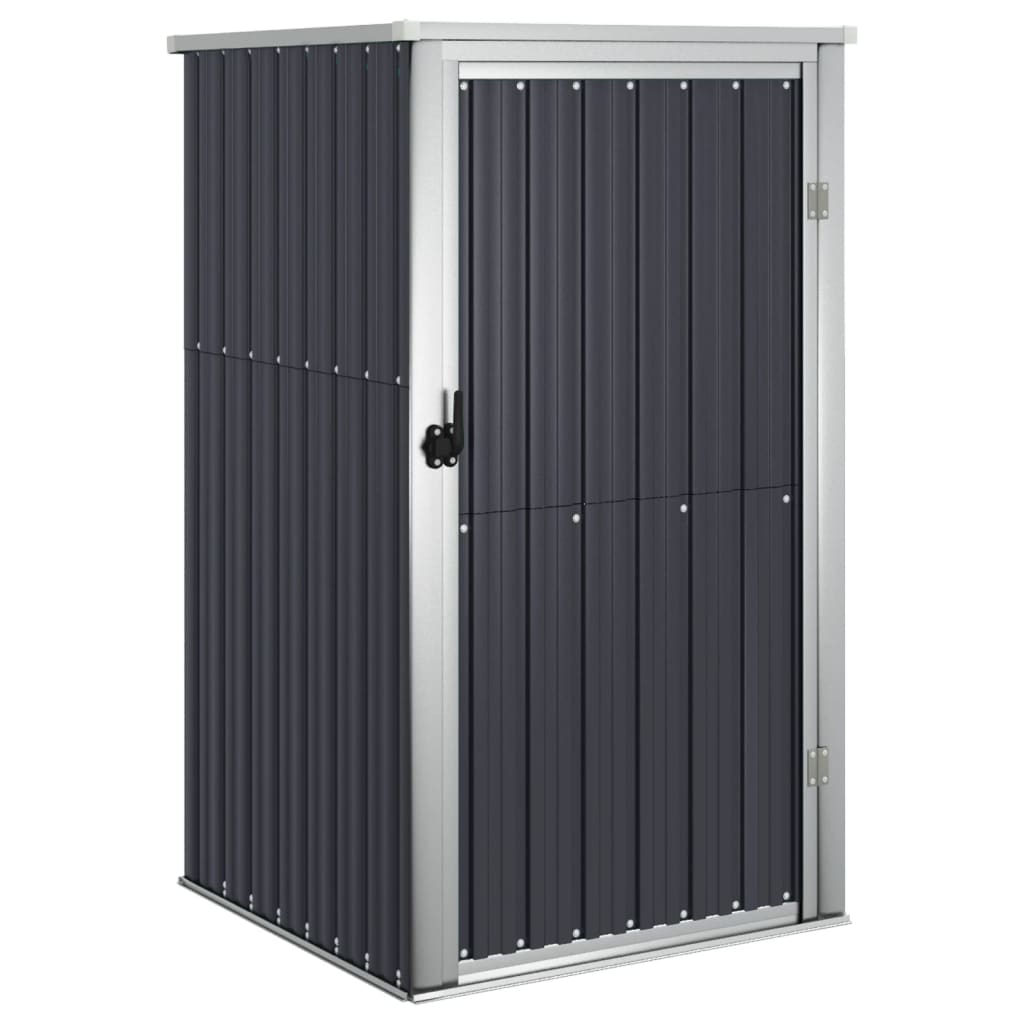 Garden Tool Shed Anthracite 88x89x161 cm Galvanised Steel