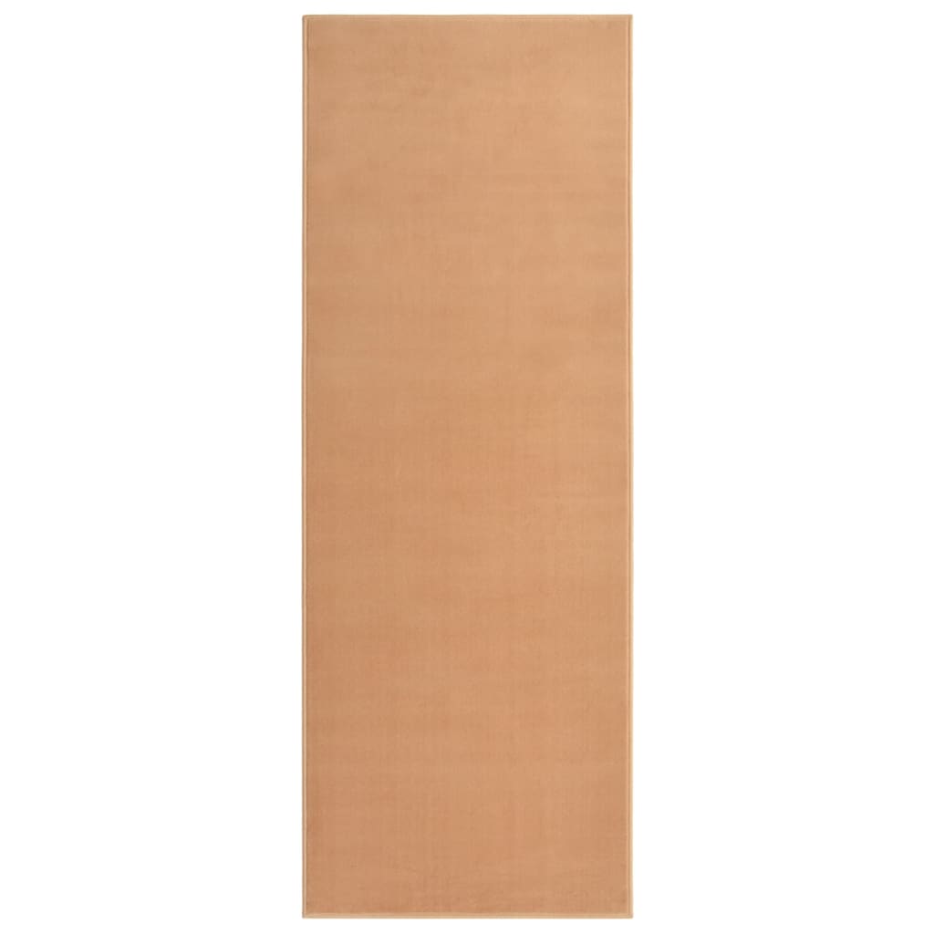 Runner Rug BCF Beige 100x250 cm