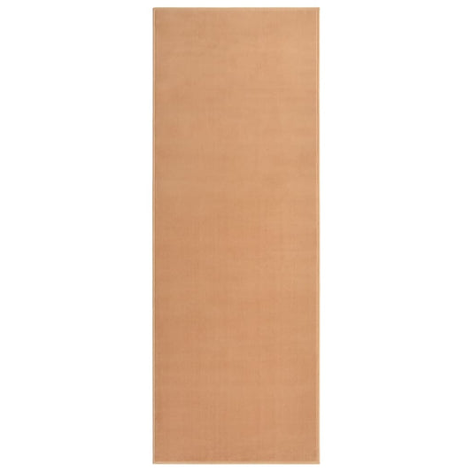 Runner Rug BCF Beige 100x250 cm