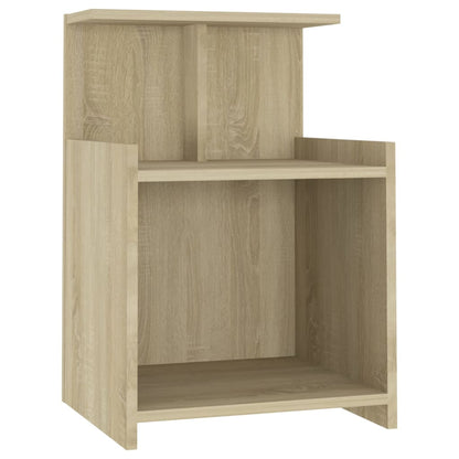 Bed Cabinet Sonoma Oak 40x35x60 cm Engineered Wood