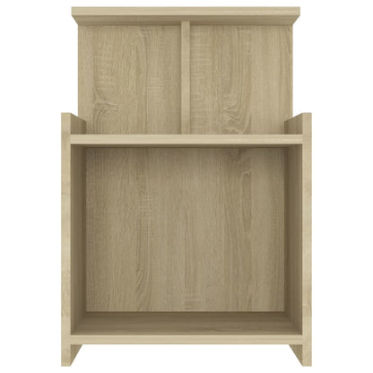 Bed Cabinet Sonoma Oak 40x35x60 cm Engineered Wood