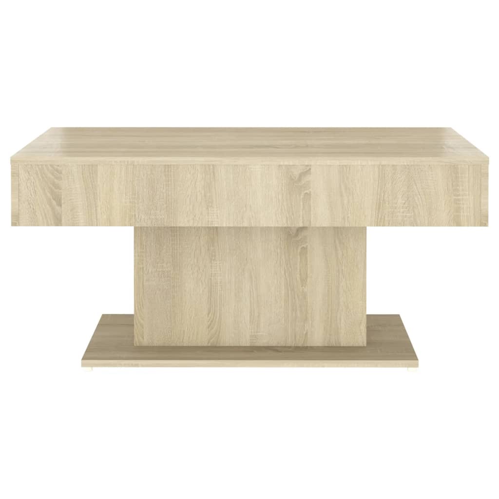 Coffee Table Sonoma Oak 96x50x45 cm Engineered Wood