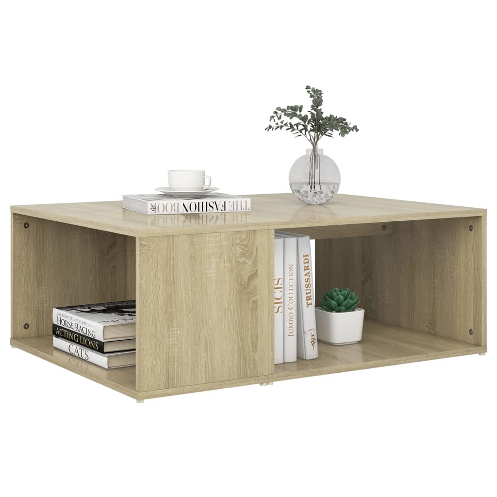 Coffee Table Sonoma Oak 90x67x33 cm Engineered Wood