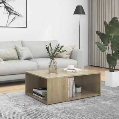 Coffee Table Sonoma Oak 90x67x33 cm Engineered Wood