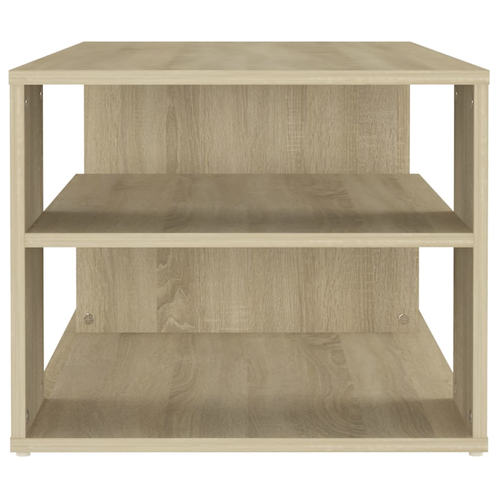 Coffee Table Sonoma Oak 100x50x40 cm Engineered Wood