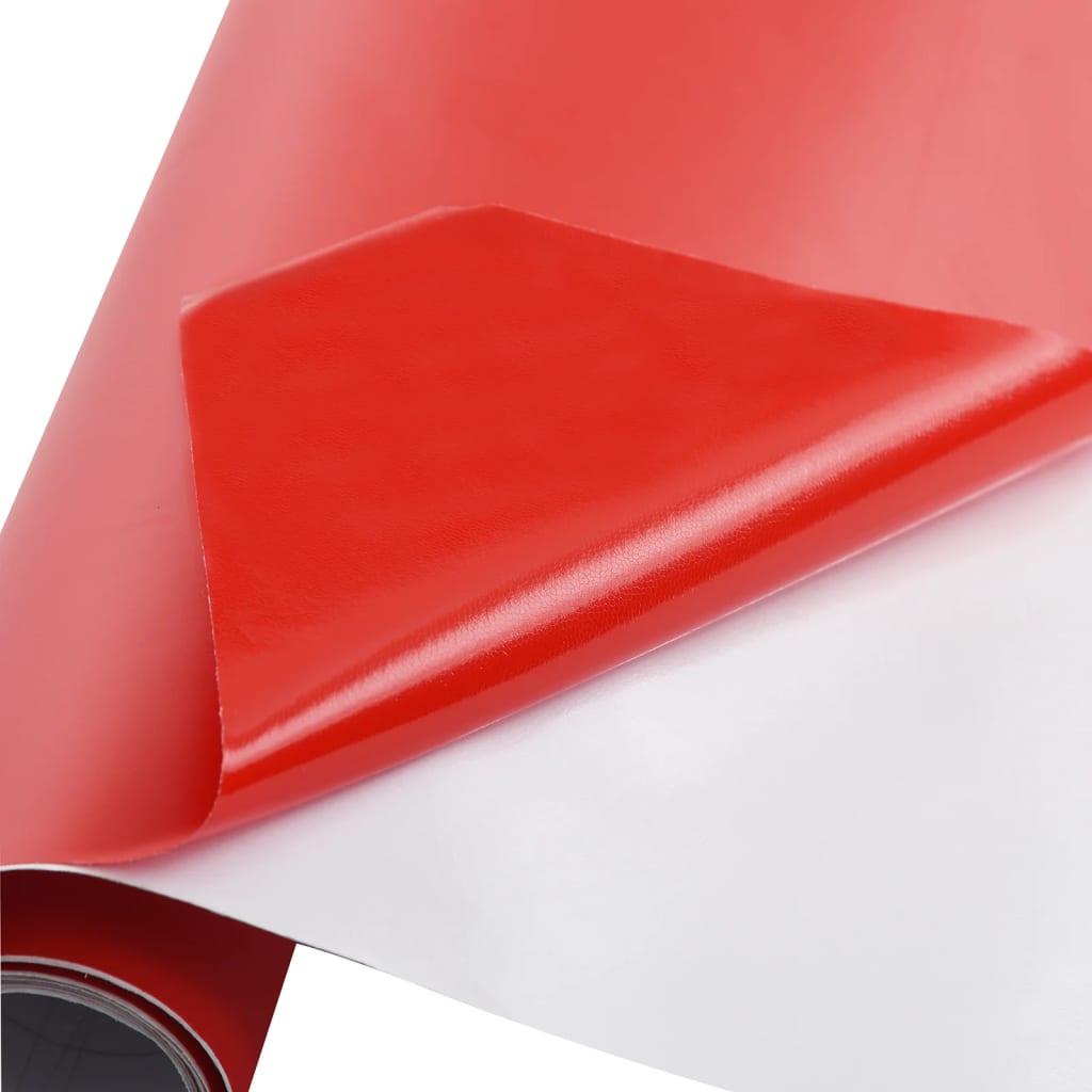 Car Films 2 pcs Matt Red 100x150 cm+50x150 cm