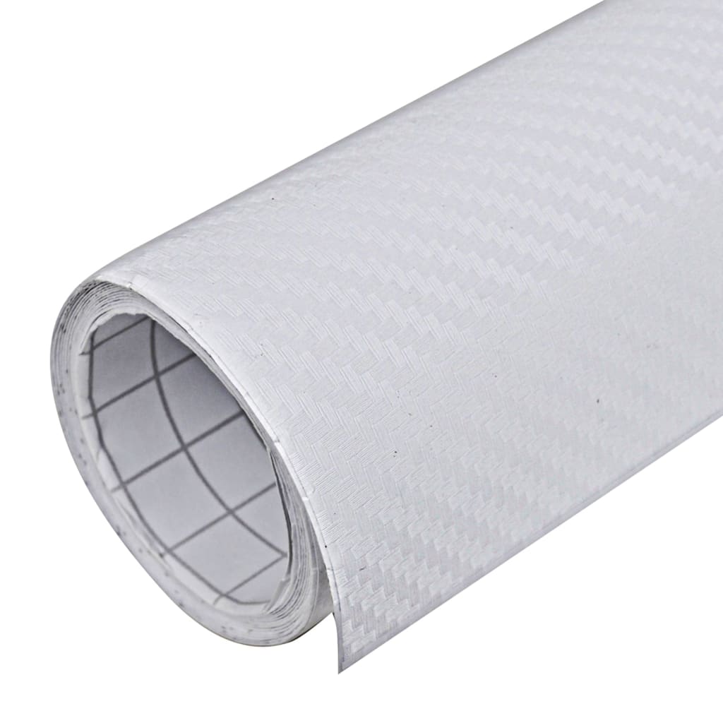 Car Films 2 pcs 3D White 100x150 cm