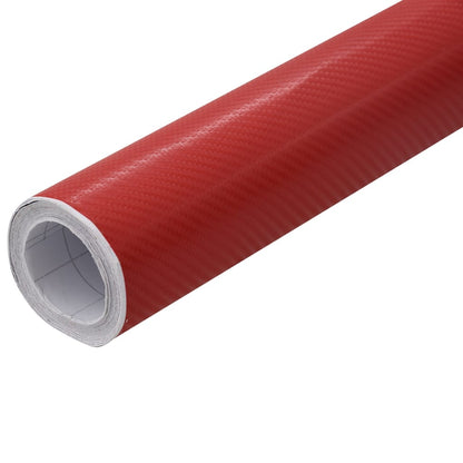 Car Films 2 pcs 4D Red 100x150 cm+50x150 cm