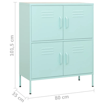 Storage Cabinet Mint 80x35x101.5 cm Steel