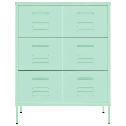 Drawer Cabinet Mint 80x35x101.5 cm Steel