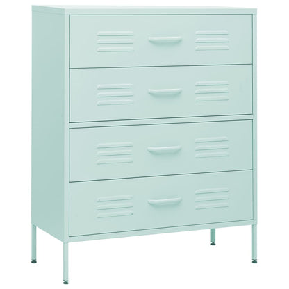 Chest of Drawers Mint 80x35x101.5 cm Steel