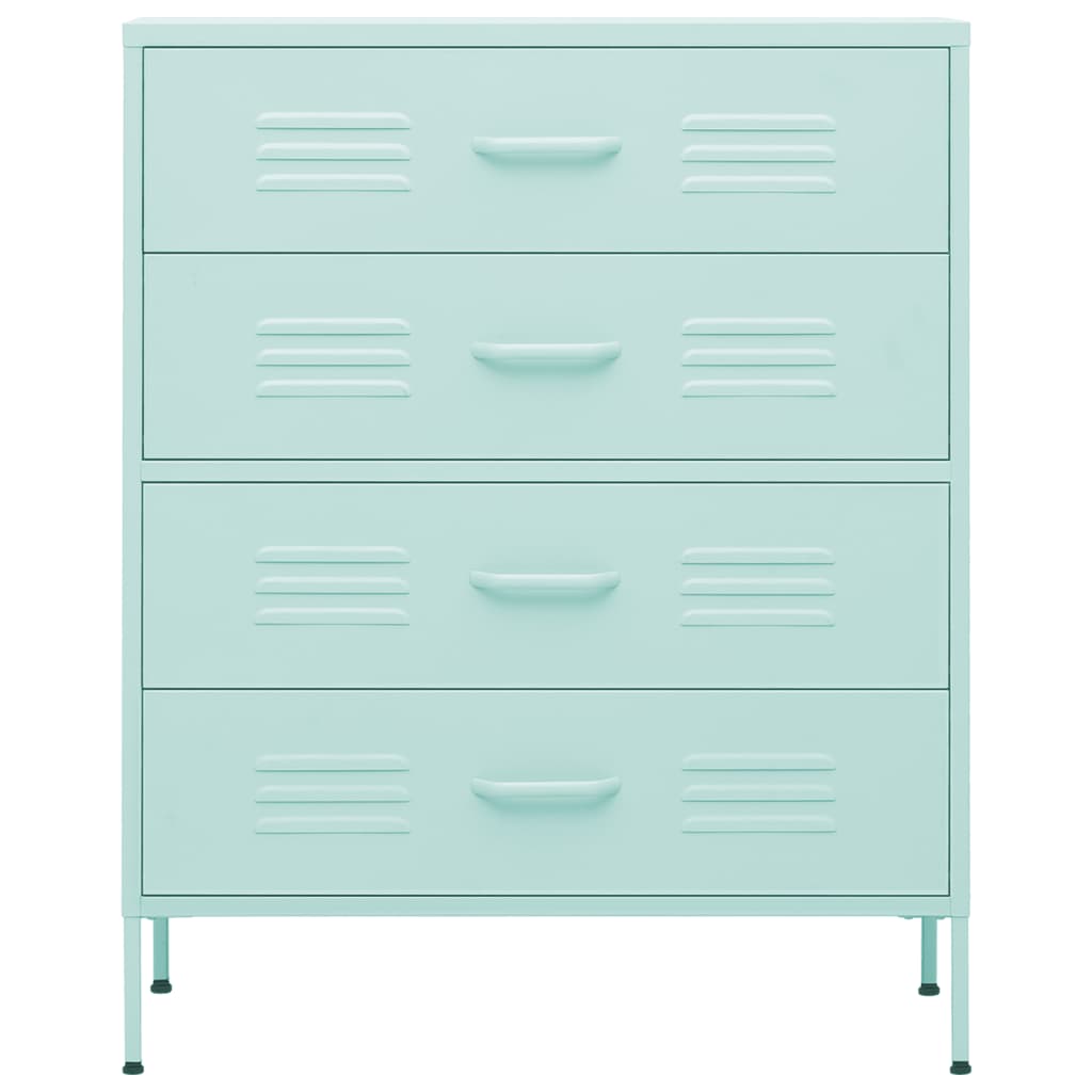 Chest of Drawers Mint 80x35x101.5 cm Steel