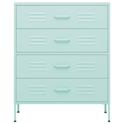 Chest of Drawers Mint 80x35x101.5 cm Steel