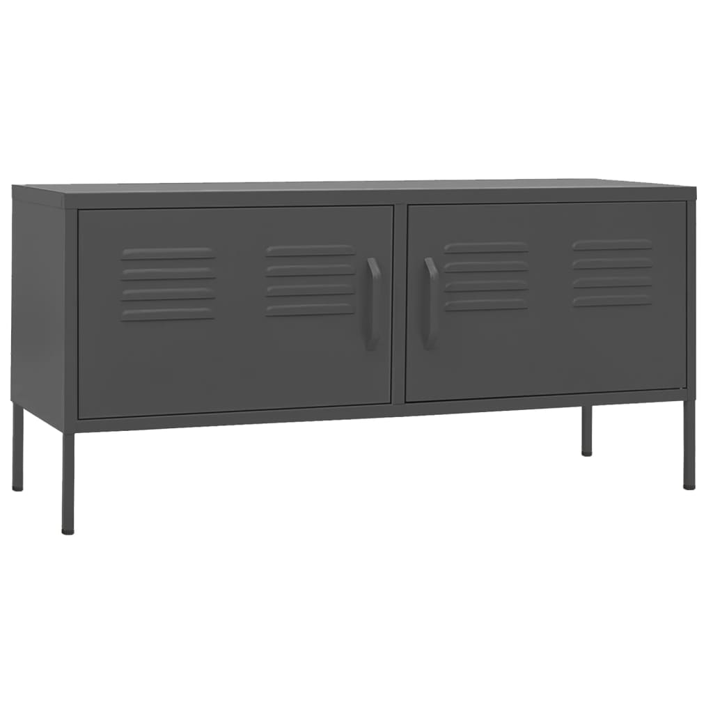 TV Cabinet Anthracite 105x35x50 cm Steel