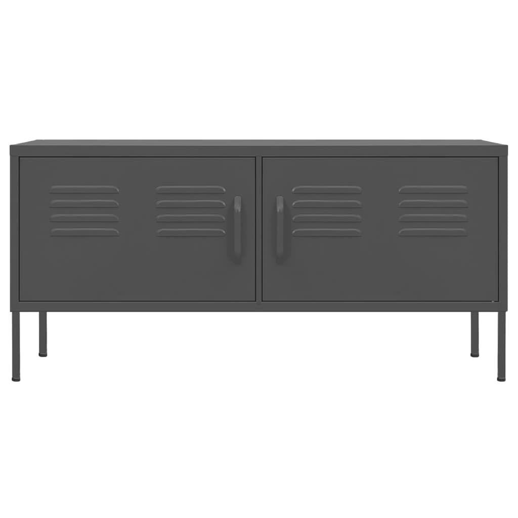 TV Cabinet Anthracite 105x35x50 cm Steel