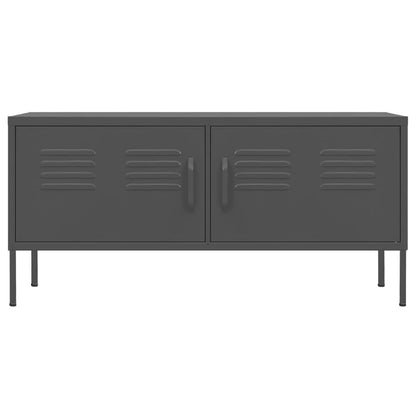 TV Cabinet Anthracite 105x35x50 cm Steel