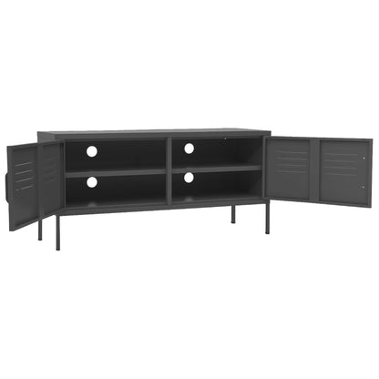 TV Cabinet Anthracite 105x35x50 cm Steel