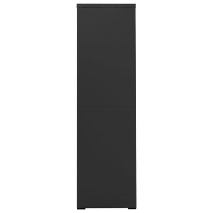 Filing Cabinet Anthracite 90x46x164 cm Steel