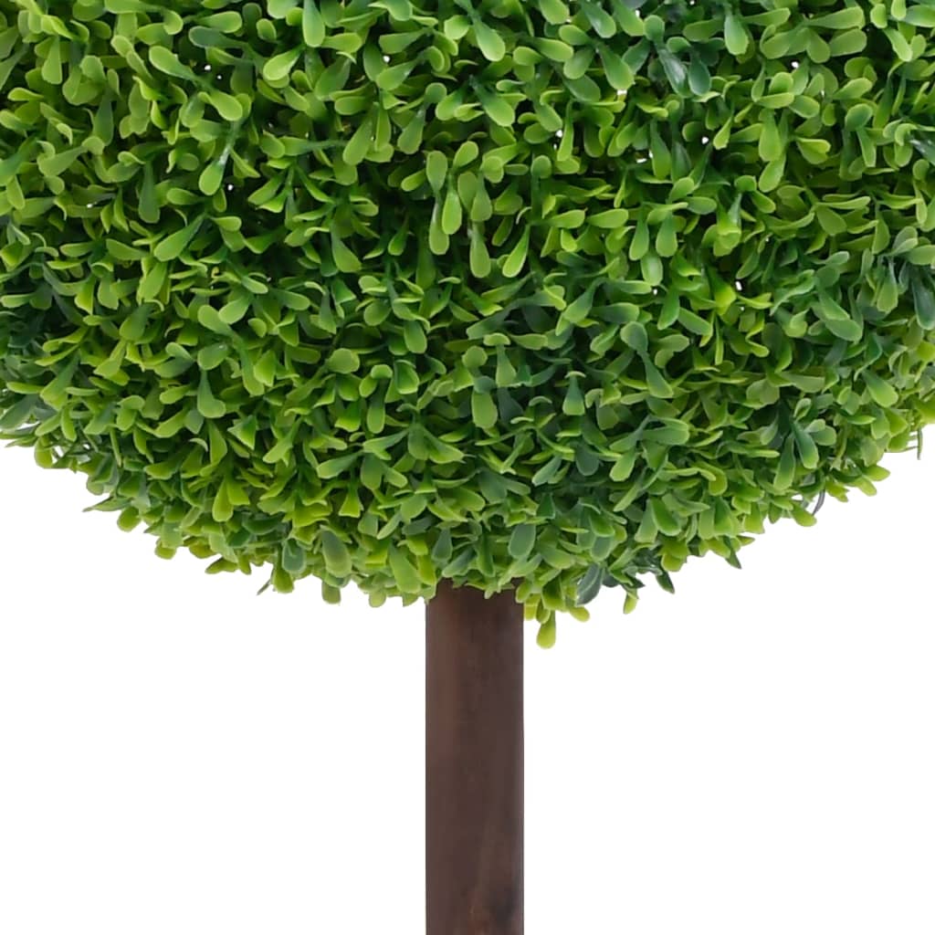 Artificial Boxwood Plant with Pot Ball Shaped Green 71 cm