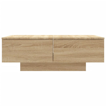 Coffee Table Sonoma Oak 90x60x31 cm Engineered Wood