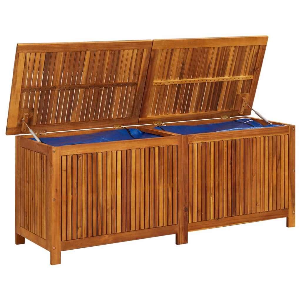 Garden Storage Box 150x50x58 cm Solid Acacia Wood