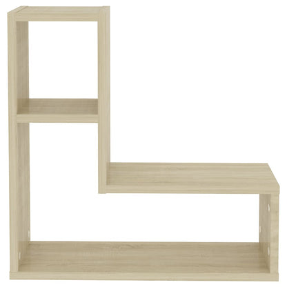 Wall Shelf 2 pcs Sonoma Oak 50x15x50 cm Engineered Wood