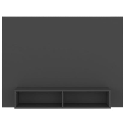 Wall TV Cabinet Grey 120x23.5x90 cm Engineered Wood