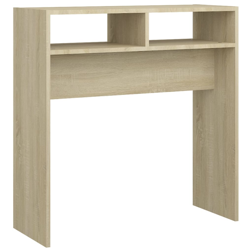 Console Table Sonoma Oak 78x30x80 cm Engineered Wood