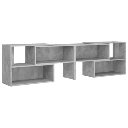 TV Cabinet Concrete Grey 149x30x52 cm Engineered Wood