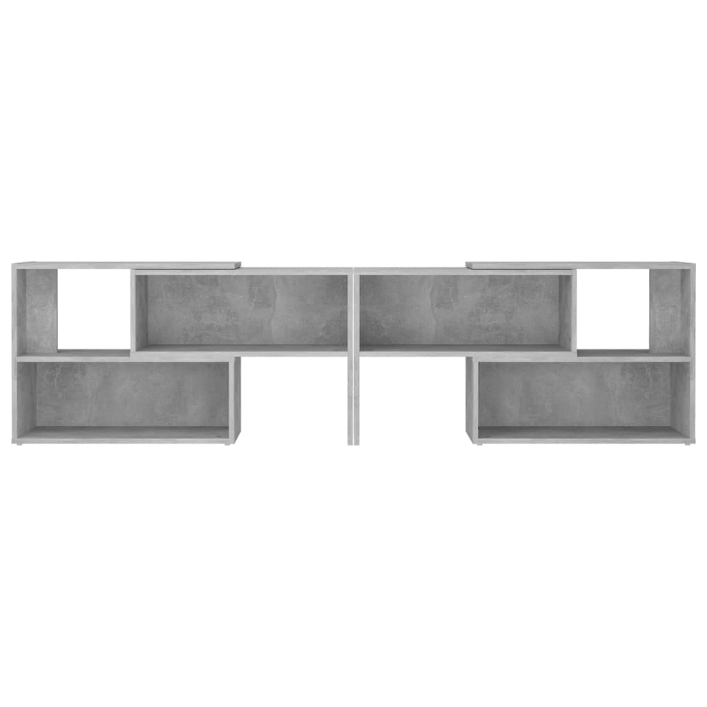 TV Cabinet Concrete Grey 149x30x52 cm Engineered Wood