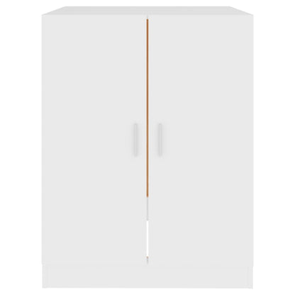 Washing Machine Cabinet White 71x71.5x91.5 cm